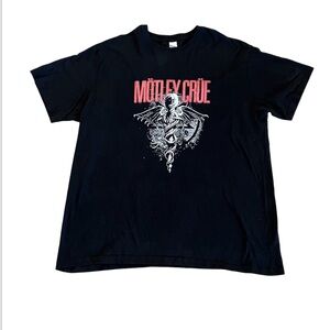 MOTLEY CRUE Black T-Shirt Unisex